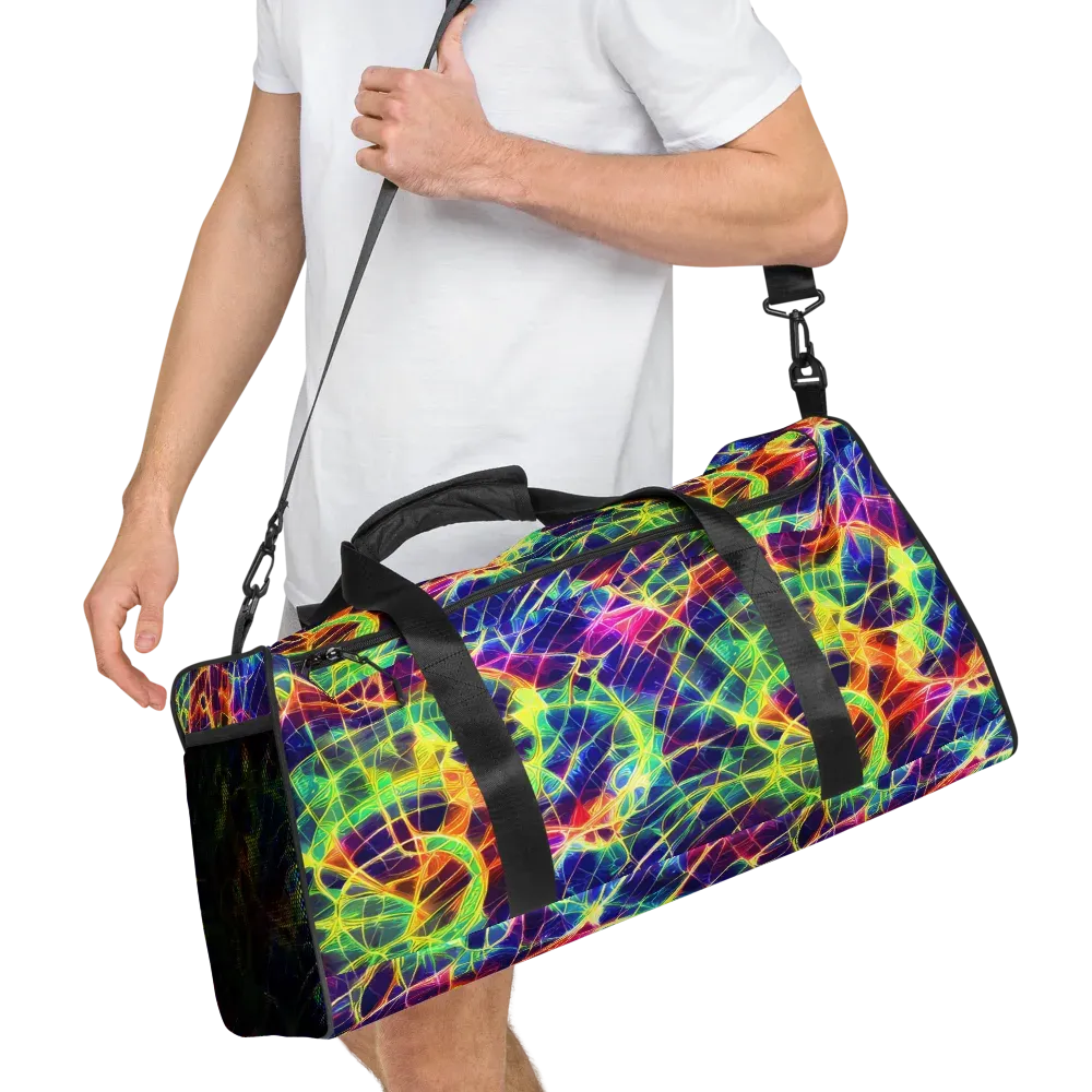 Synthetic Vines on Duffle Bag — Right Front