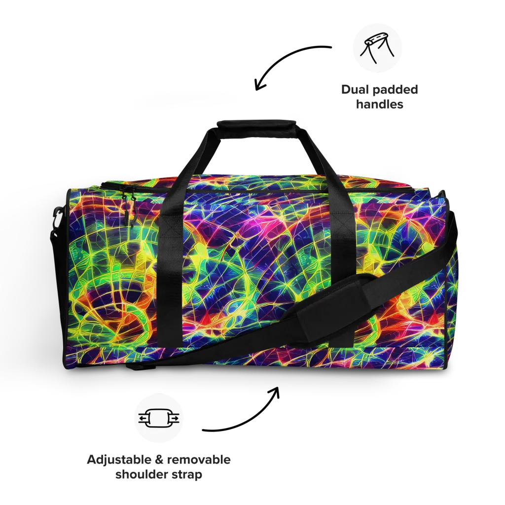Synthetic Vines on Duffle Bag — Front