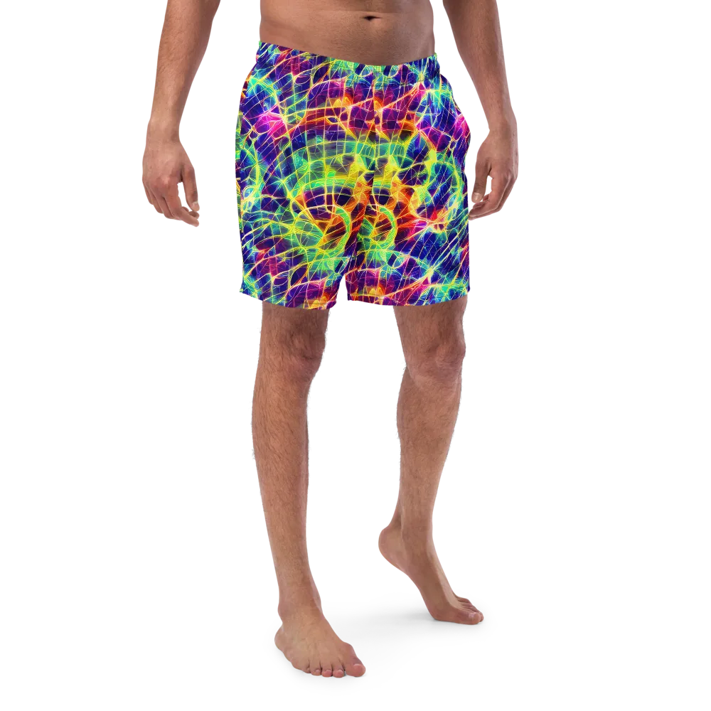 Synthetic Vines on Swim Trunks — Front