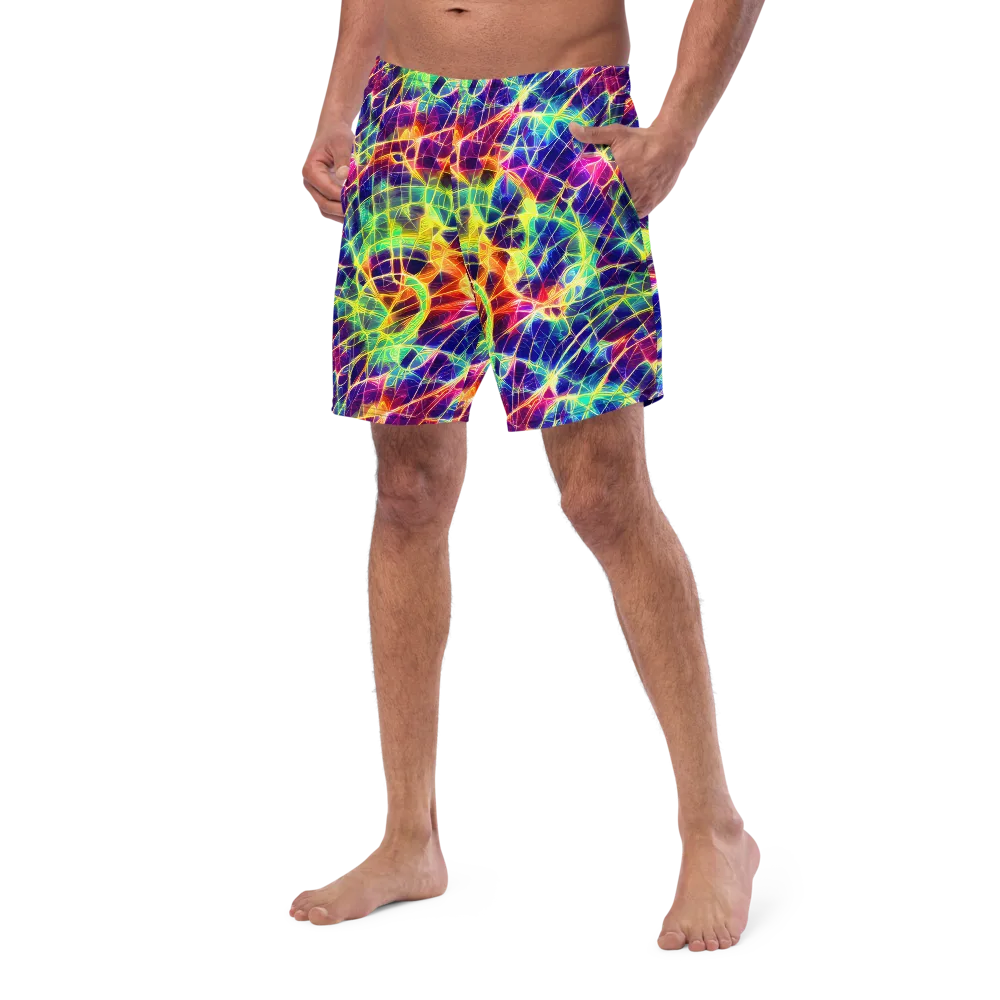 Synthetic Vines on Swim Trunks — Left Front