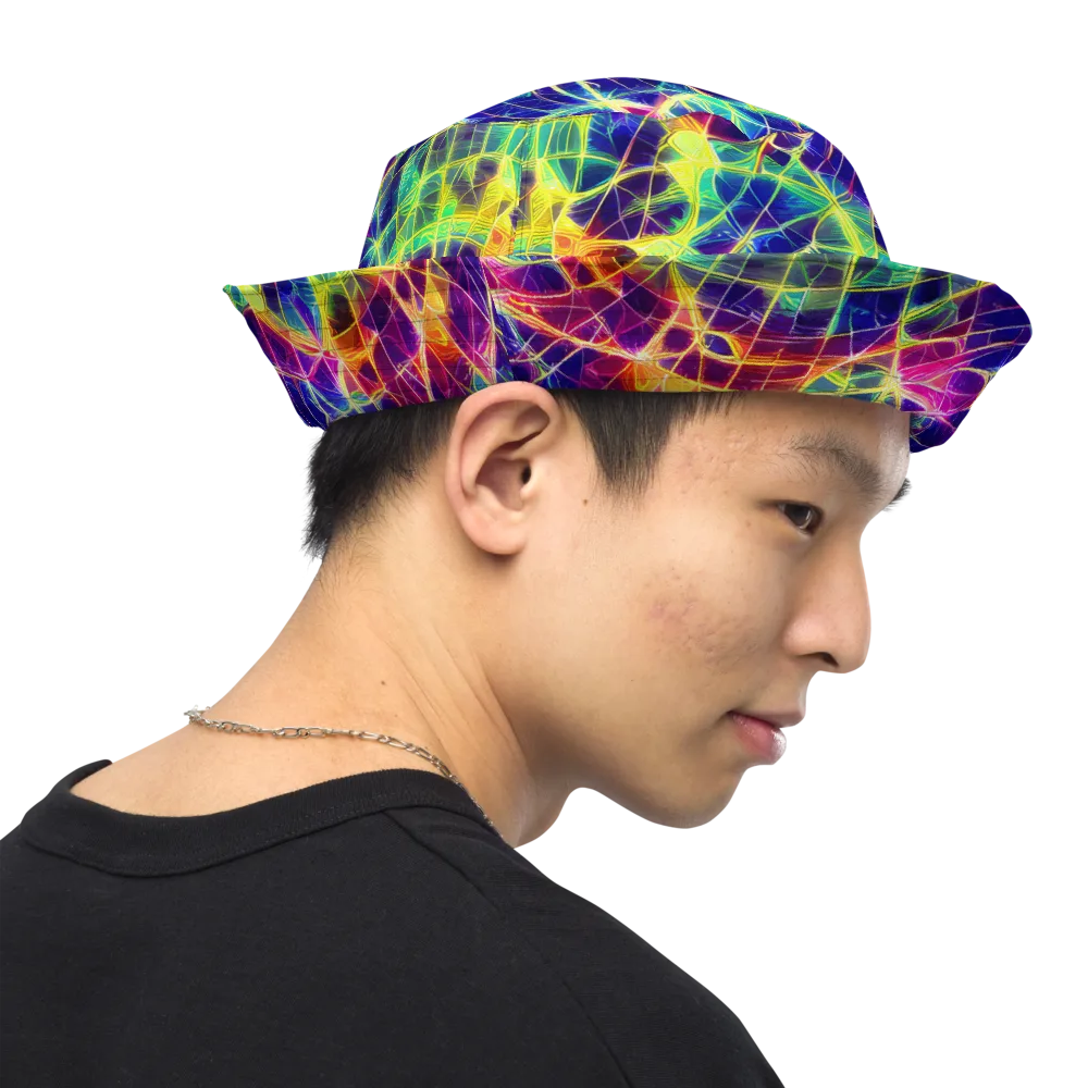 Synthetic Vines on Reversible Bucket Hat — Right Outside