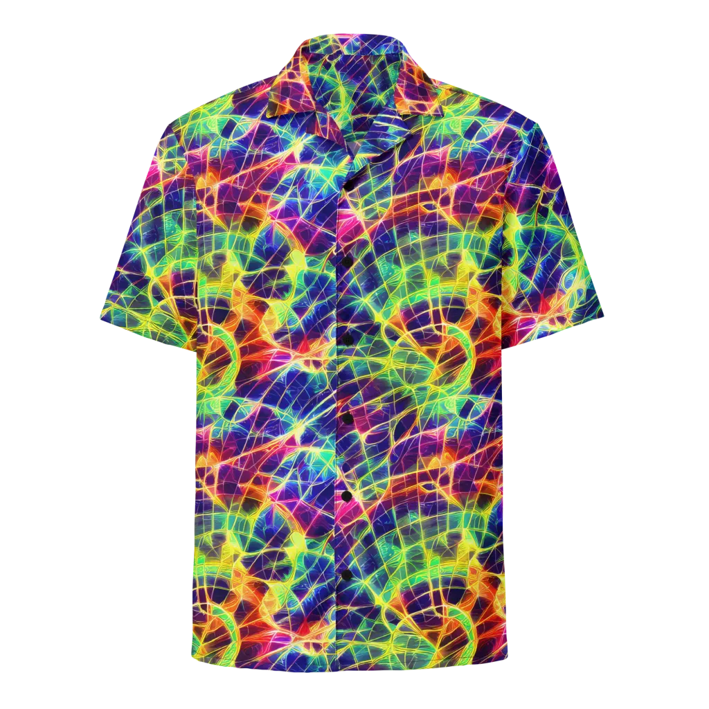 Synthetic Vines on Button Shirt — Front
