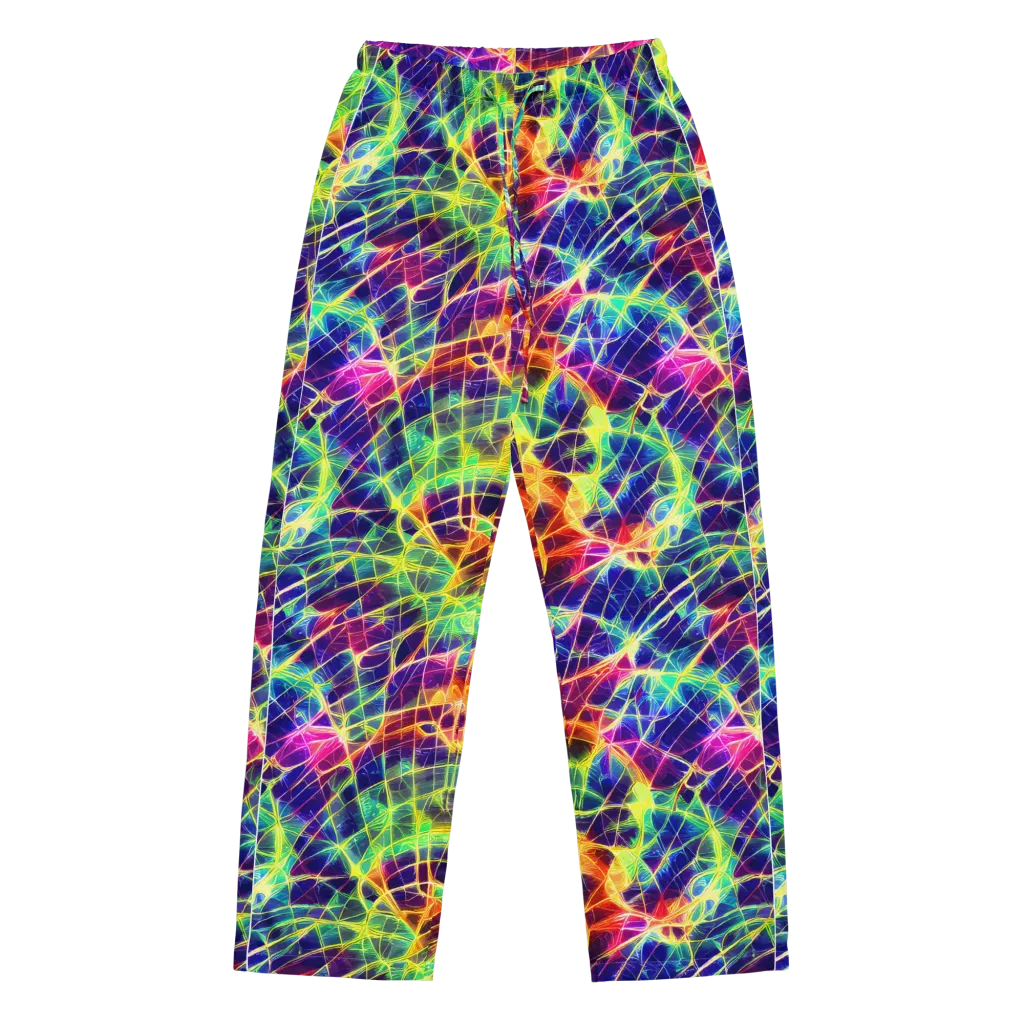 Synthetic Vines on Women's Pajama Pants — Front