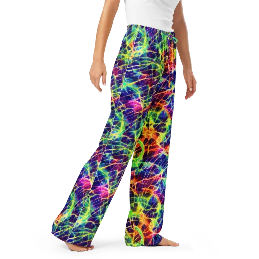Synthetic Vines on a Women's Pajama Pants