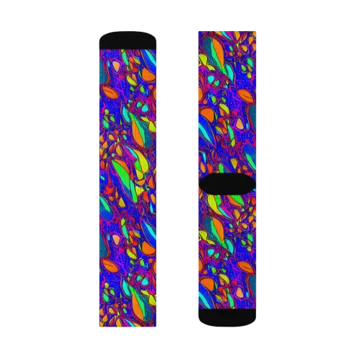 Digital Coral on a Socks