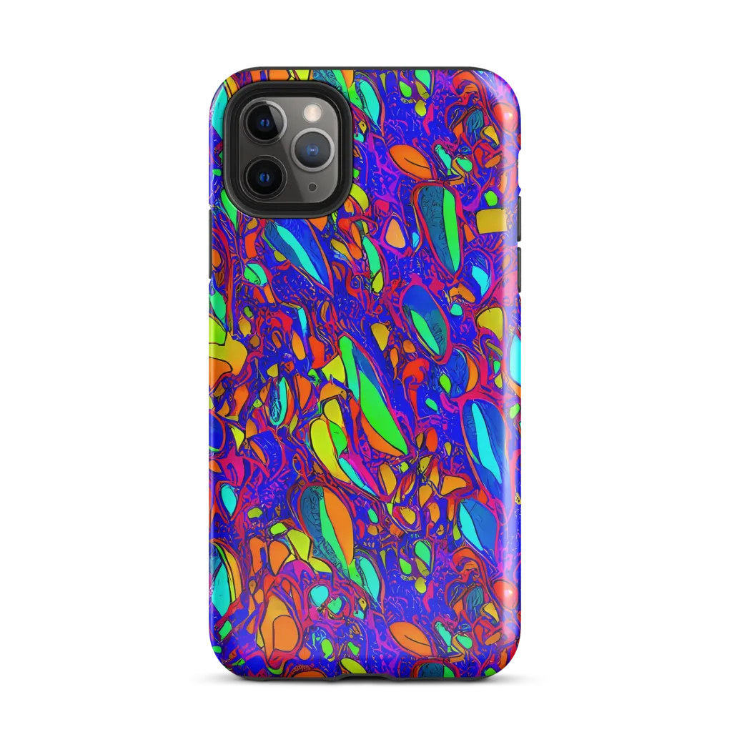 Digital Coral on Tough Case for iPhone® — Front