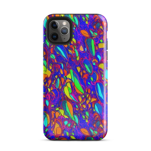 Digital Coral on a Tough Case for iPhone®