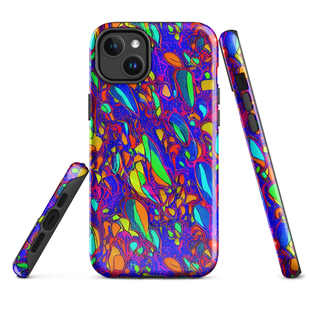 Digital Coral on MagSafe Tough Case for iPhone® — Front