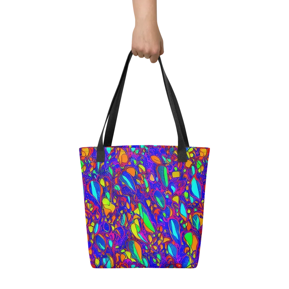 Digital Coral on Tote Bag — Front