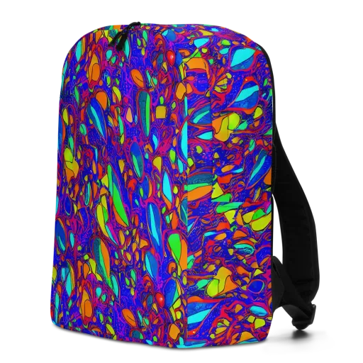 Digital Coral on a Minimalist Backpack