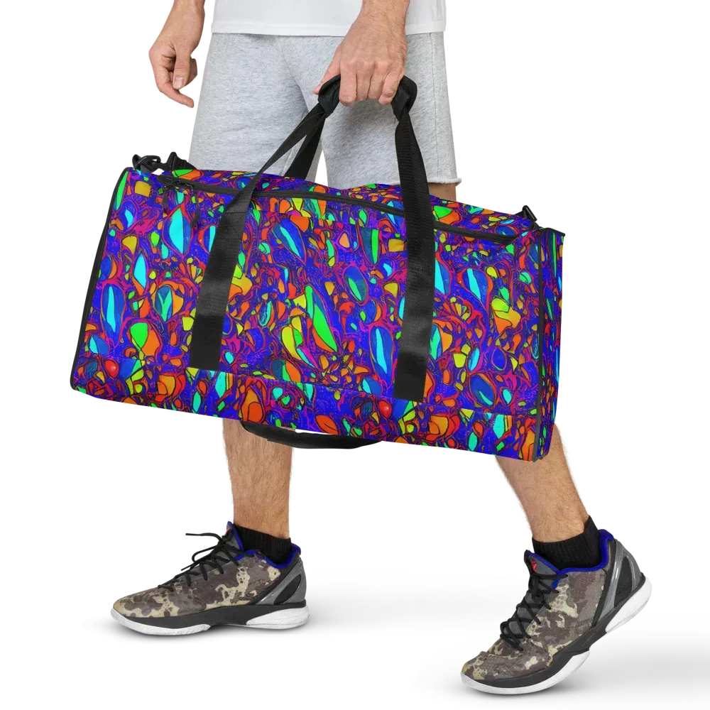 Digital Coral on Duffle Bag — Front