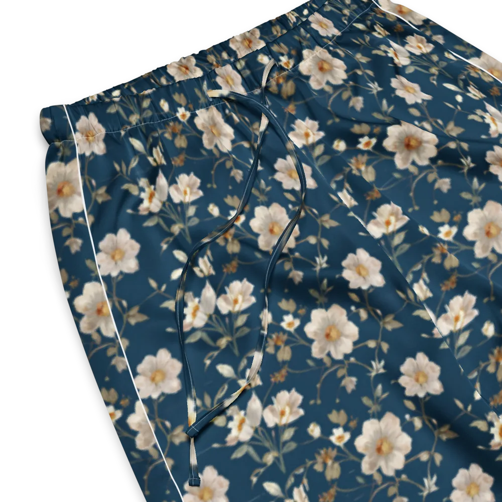 Navy Garden Reverie on Women's Pajama Pants — Product details