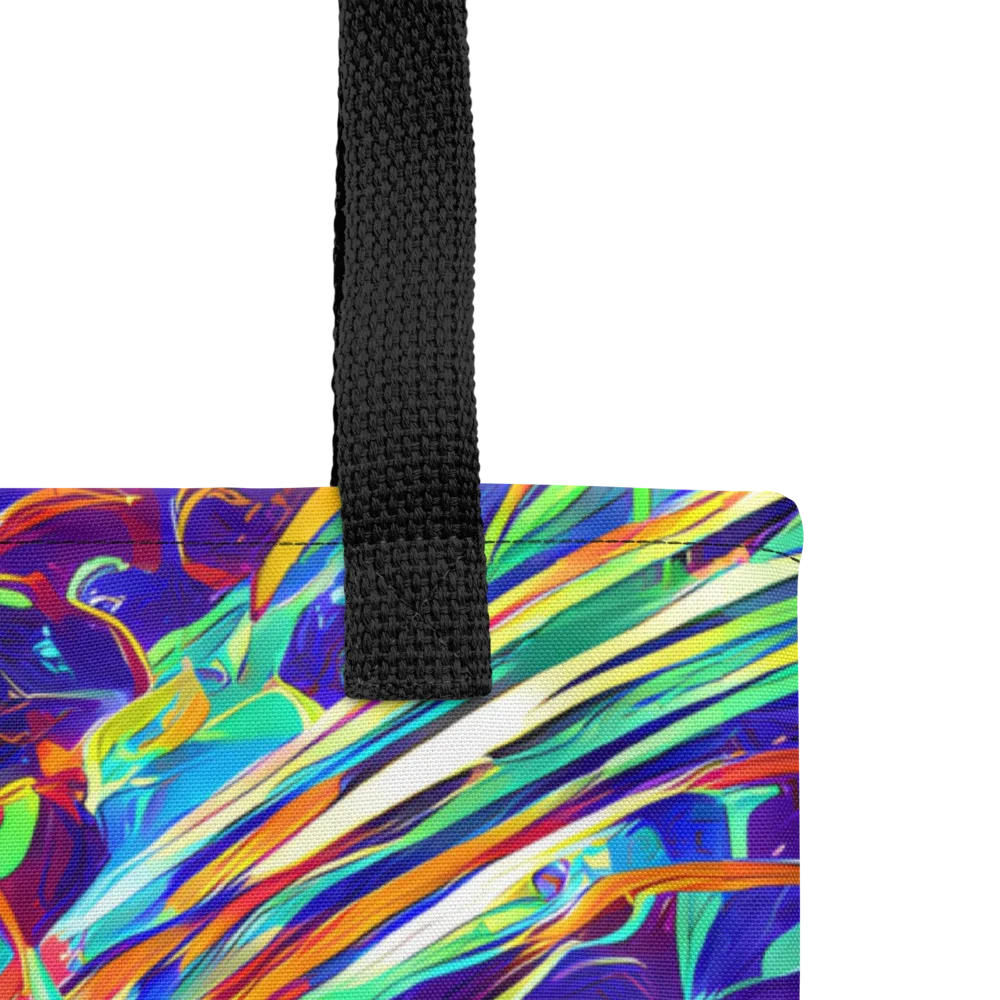 Limefire Currents on Tote Bag — Product details
