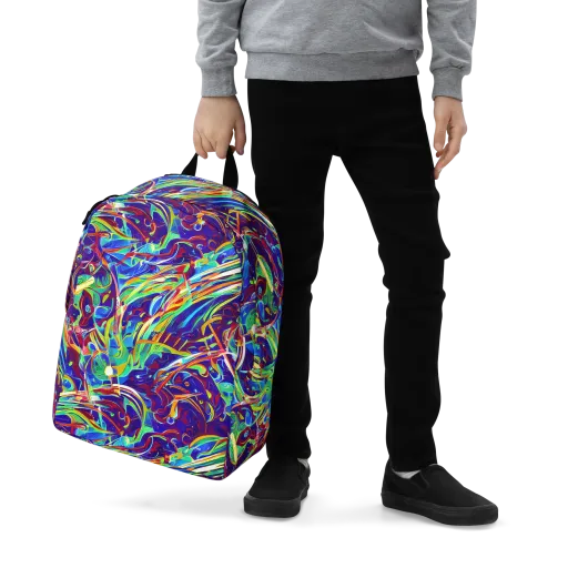 Limefire Currents on a Minimalist Backpack