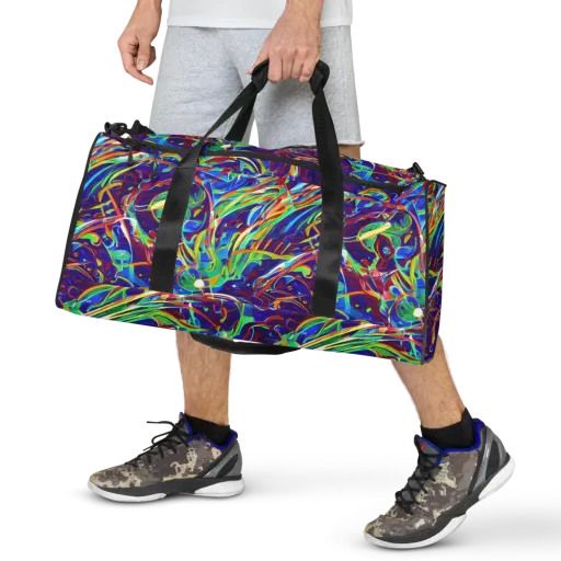 Limefire Currents on a Duffle Bag