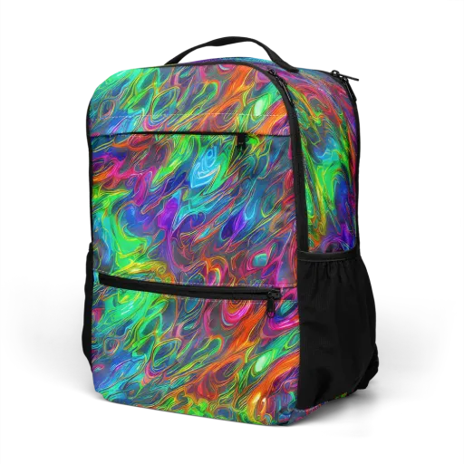 Rainbow Rebellion on a Utility Backpack