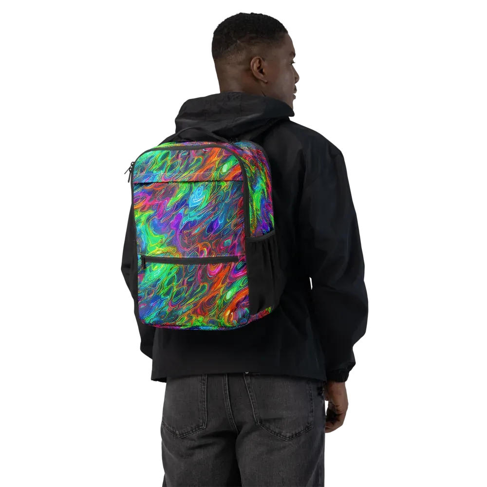 Rainbow Rebellion on Utility Backpack — Back
