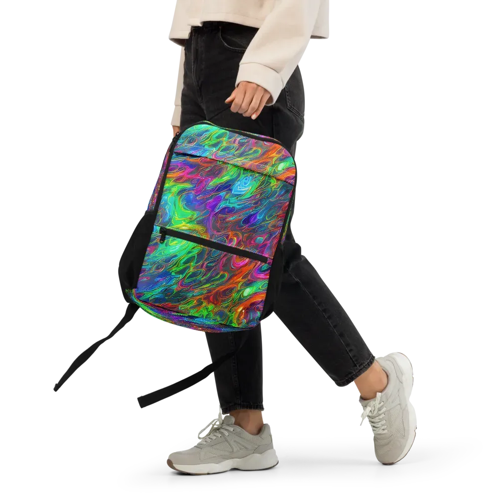 Rainbow Rebellion on Utility Backpack — Front