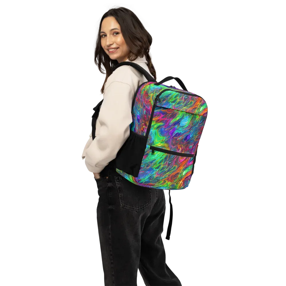 Rainbow Rebellion on Utility Backpack — Back
