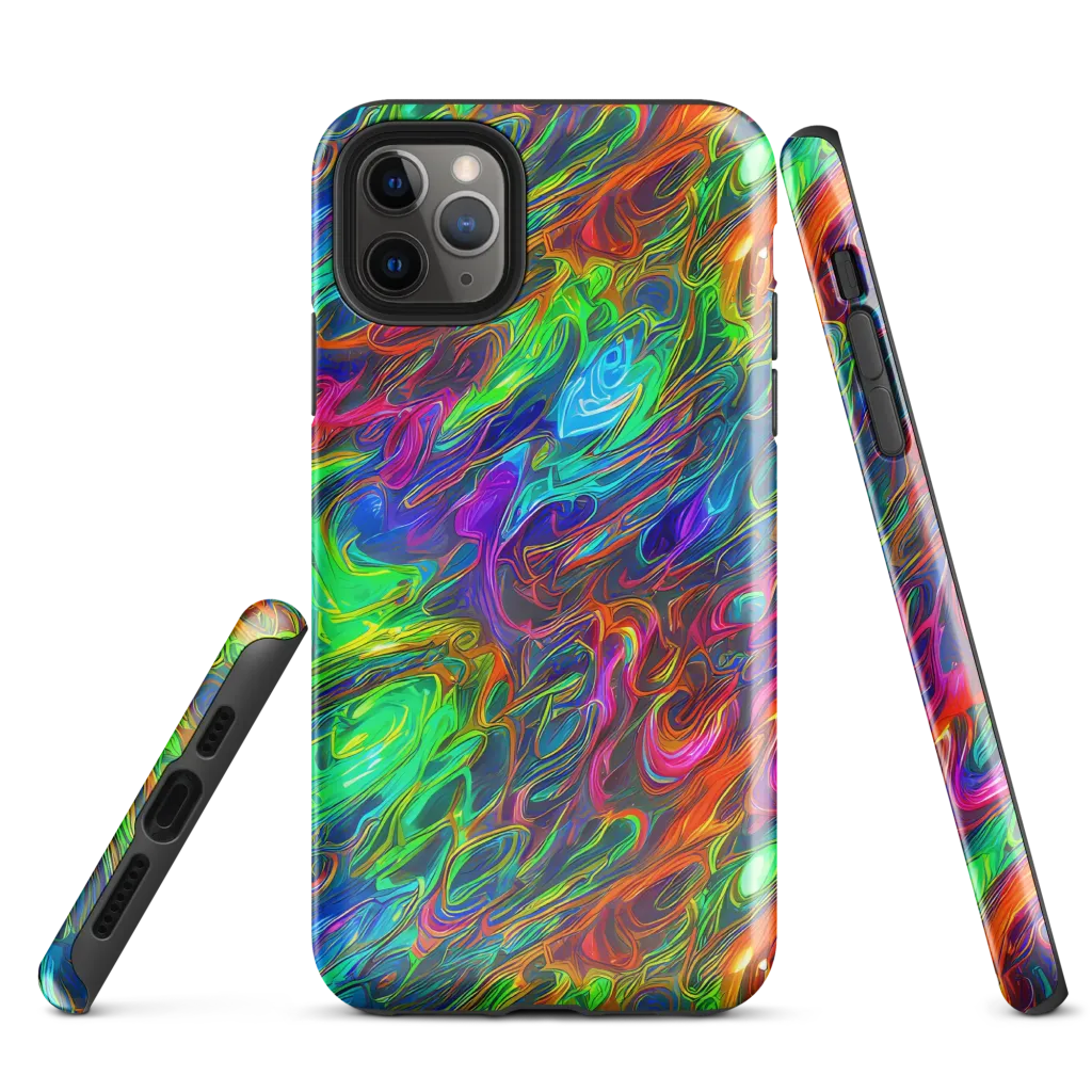 Rainbow Rebellion on Tough Case for iPhone® — Front