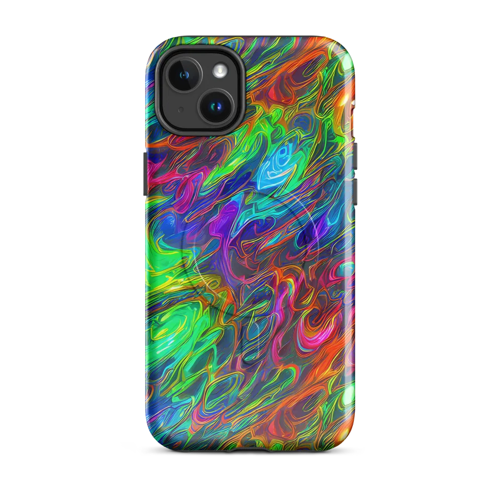 Rainbow Rebellion on MagSafe Tough Case for iPhone® — Front