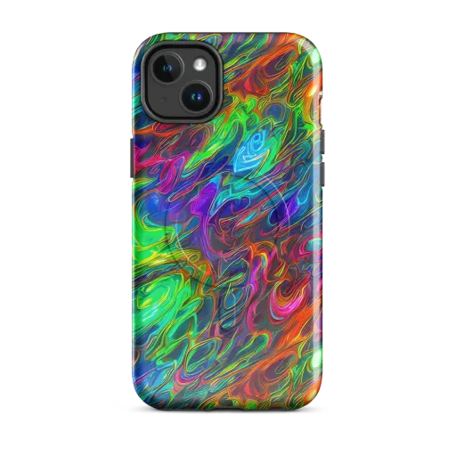 Rainbow Rebellion on a MagSafe Tough Case for iPhone®