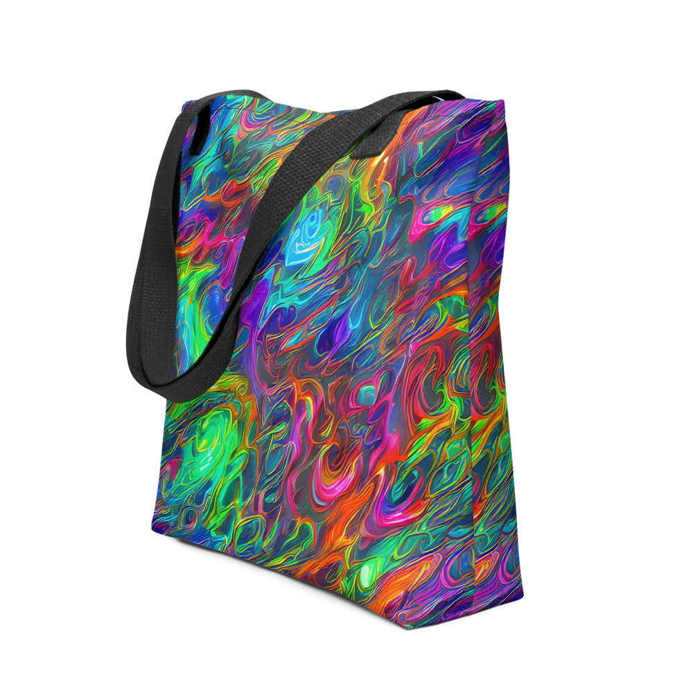 Rainbow Rebellion on Tote Bag — Front