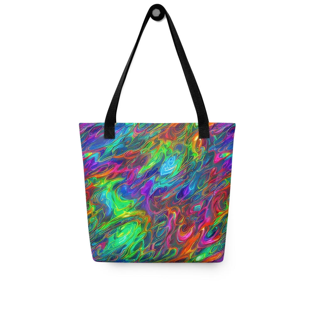 Rainbow Rebellion on Tote Bag — Front