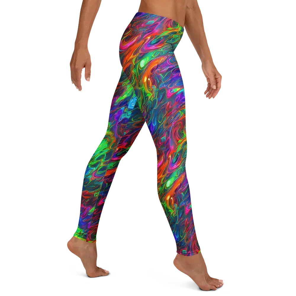Rainbow Rebellion on Leggings — Right