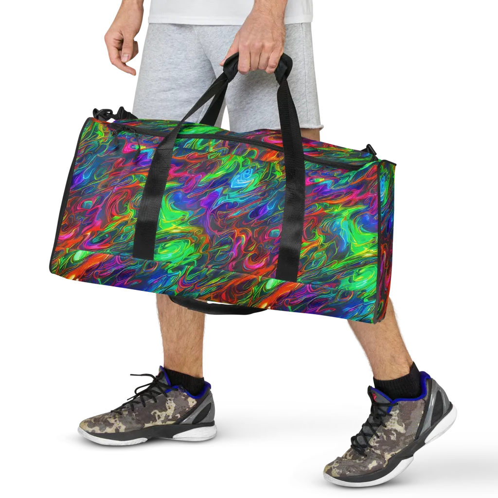 Rainbow Rebellion on Duffle Bag — Front