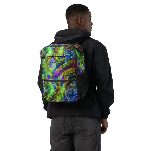 Limefire Drift on a Utility Backpack