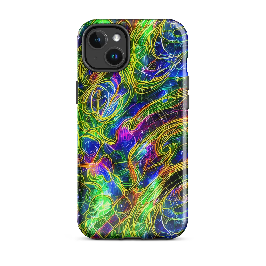 Limefire Drift on MagSafe Tough Case for iPhone® — Front
