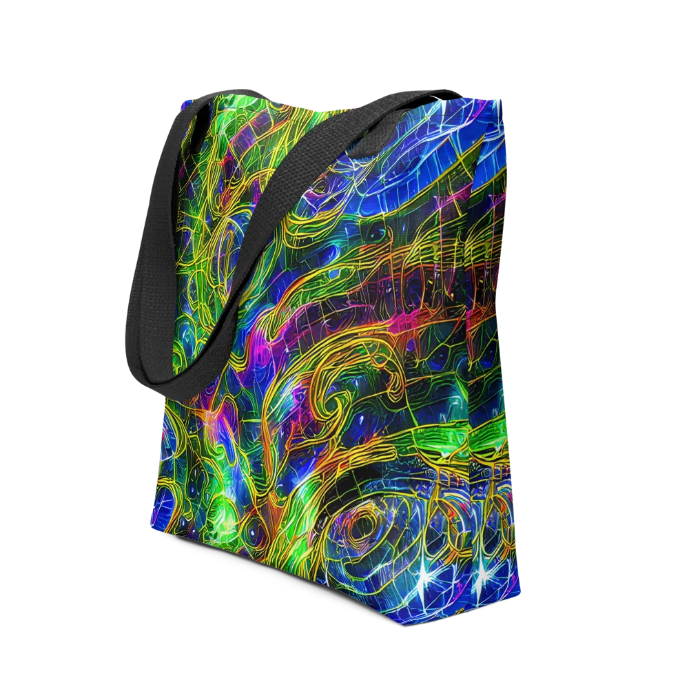 Limefire Drift on Tote Bag — Front