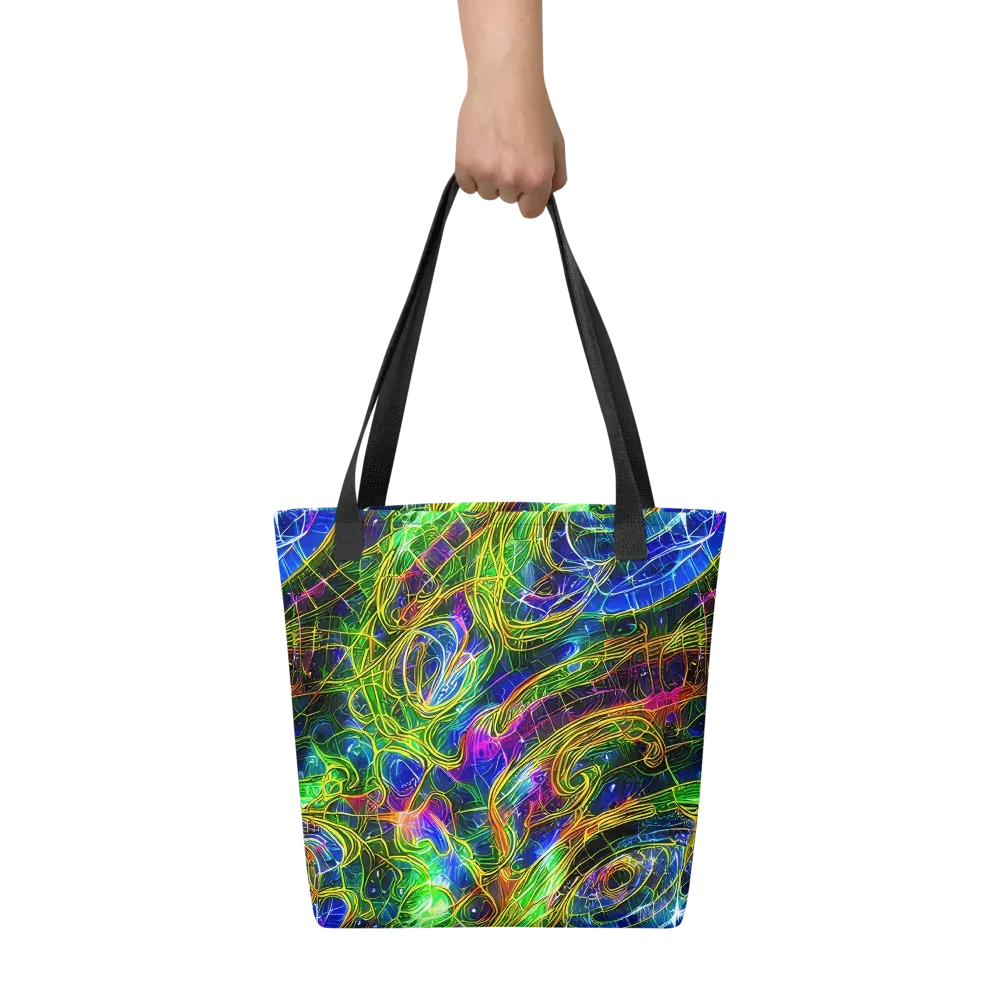 Limefire Drift on Tote Bag — Front
