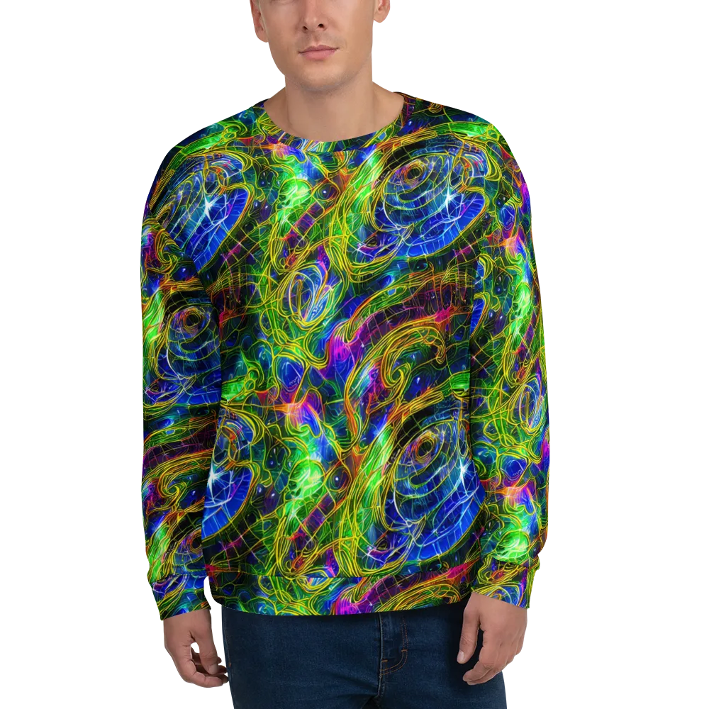 Limefire Drift on Sweatshirt — Front
