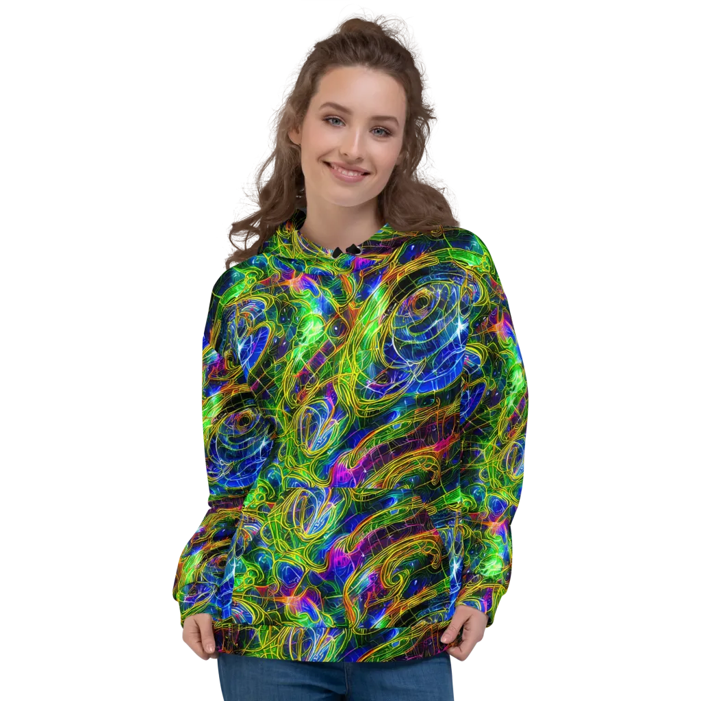 Limefire Drift on Hoodie — Front