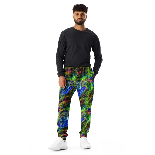 Limefire Drift on a Men's Joggers