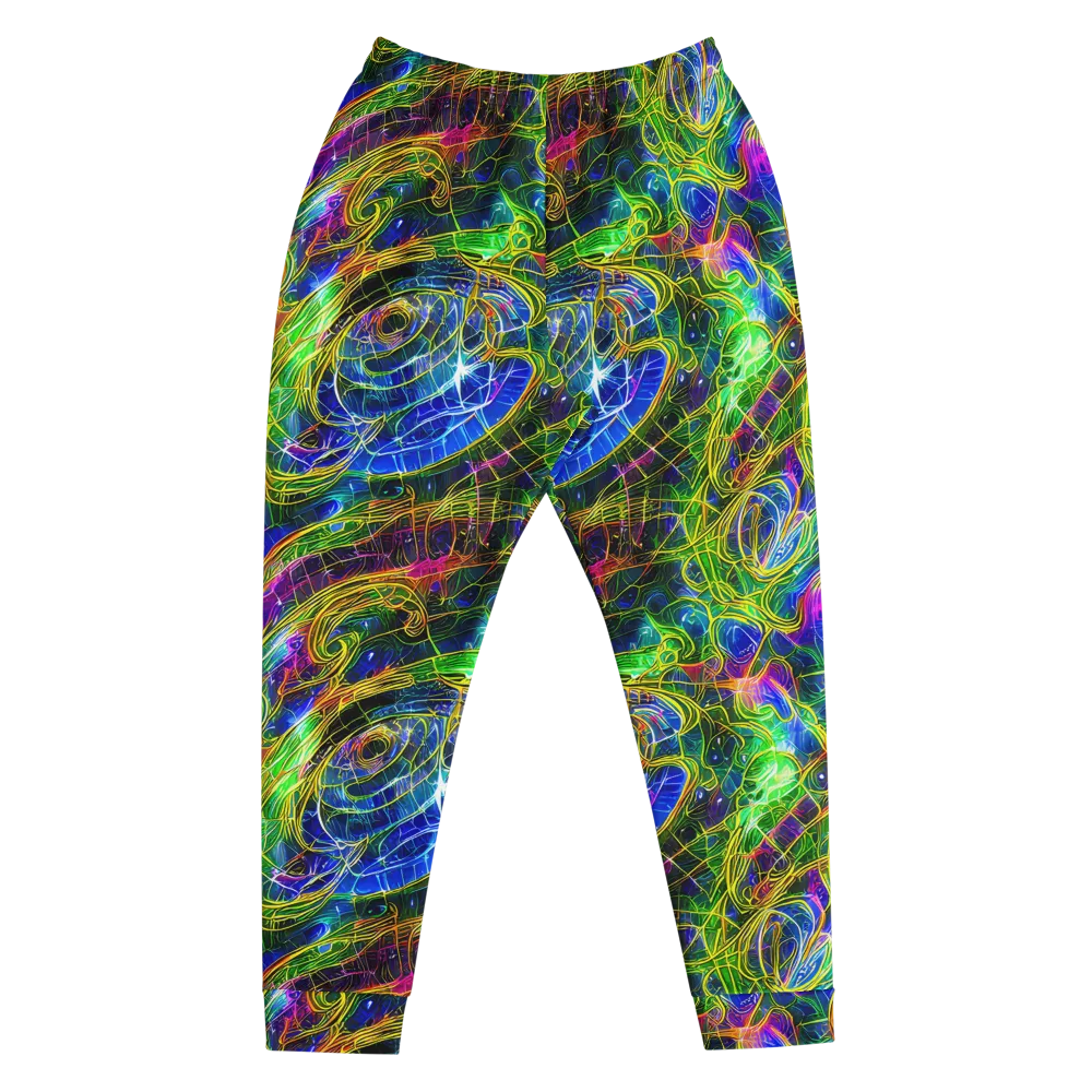 Limefire Drift on Men's Joggers — Front