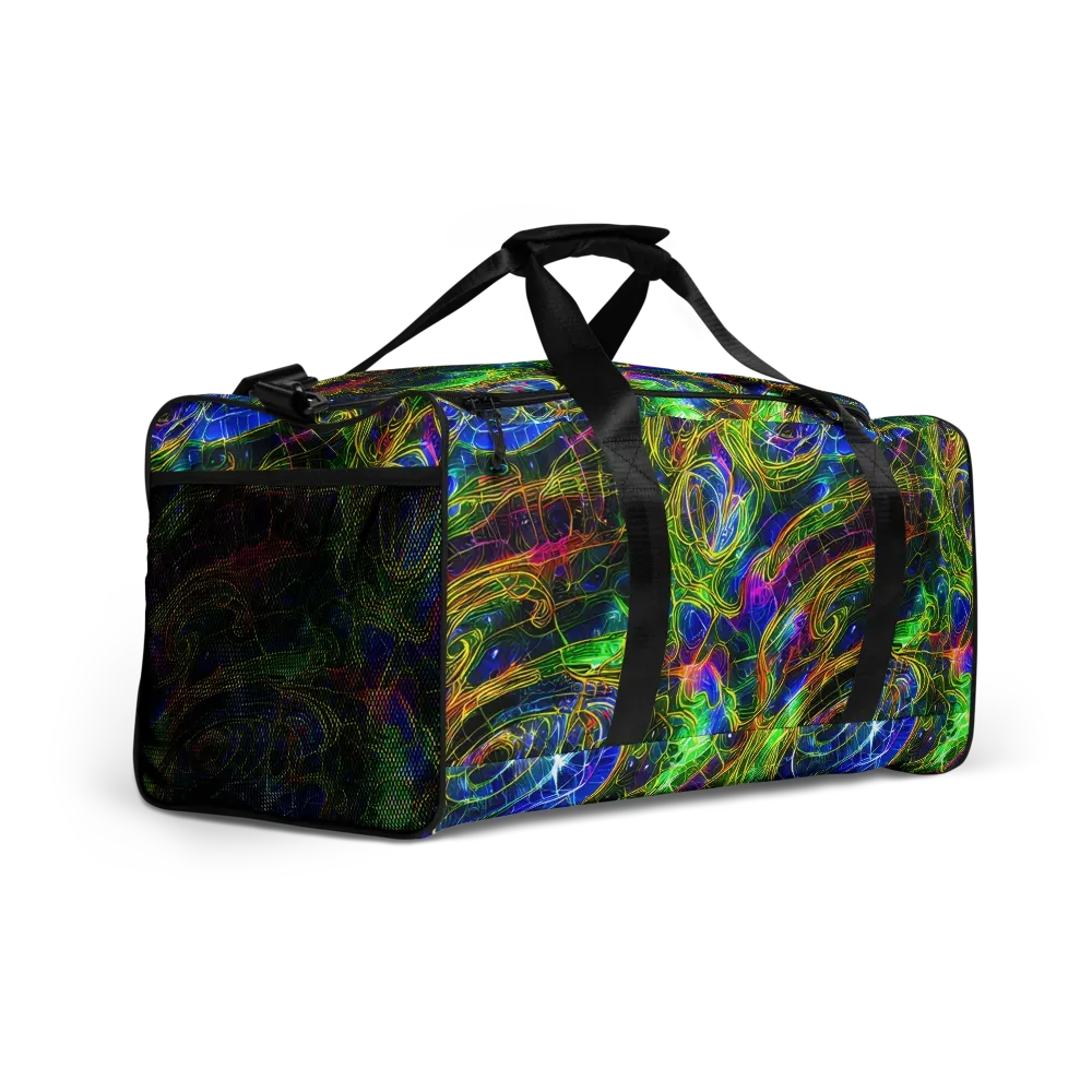 Limefire Drift on Duffle Bag — Right Front