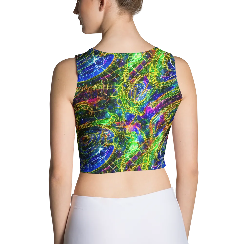 Limefire Drift on Crop Top — Back