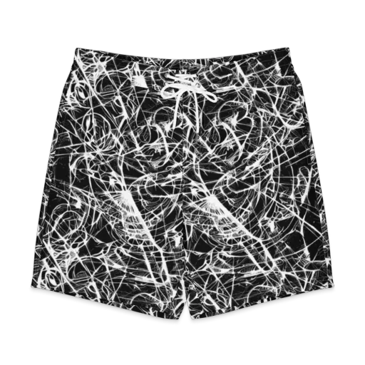Ink Nervure on a Men's Board Shorts