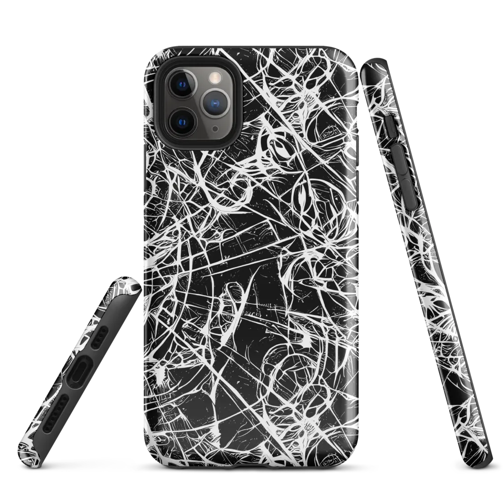 Ink Nervure on Tough Case for iPhone® — Front