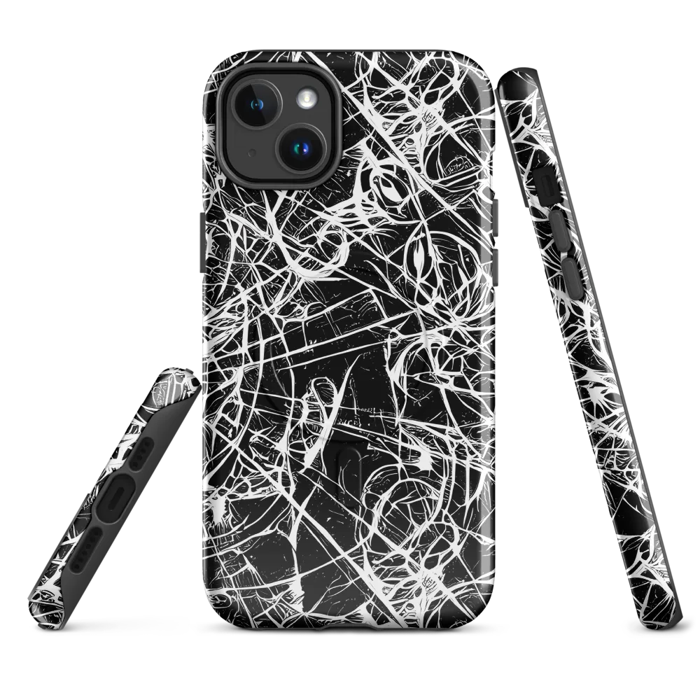 Ink Nervure on MagSafe Tough Case for iPhone® — Front
