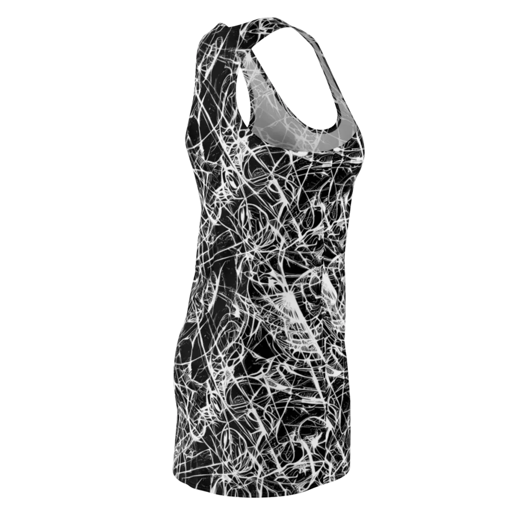 Ink Nervure on Racerback Dress — Back Side