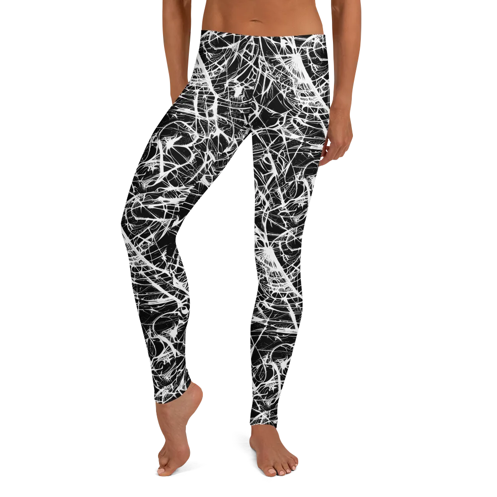 Ink Nervure on Leggings — Front