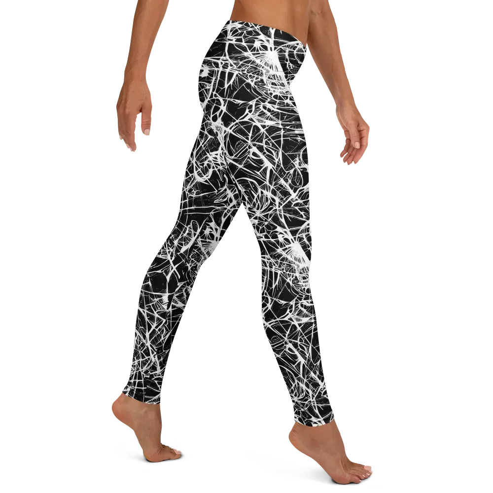 Ink Nervure on Leggings — Right