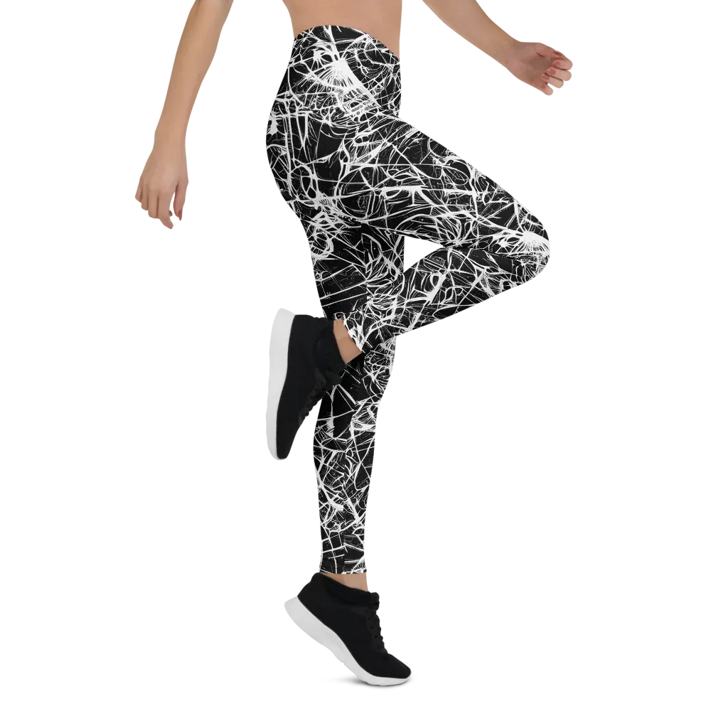 Ink Nervure on Leggings — Right