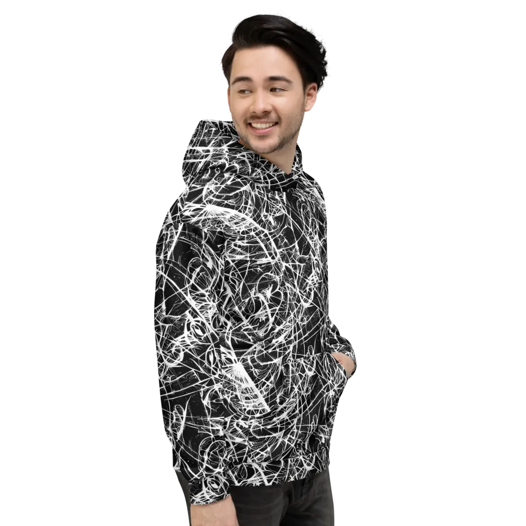 Ink Nervure on Hoodie — Right