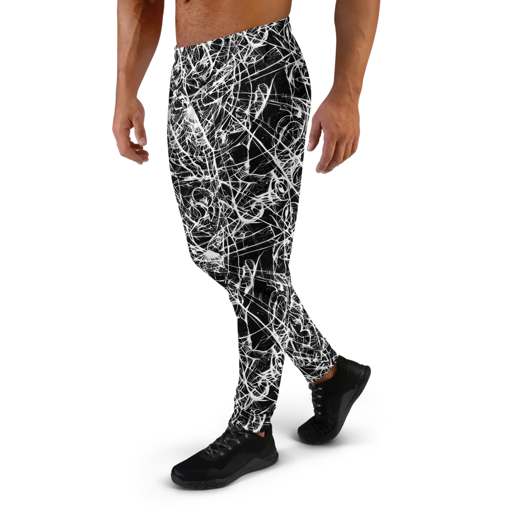 Ink Nervure on Men's Joggers — Left