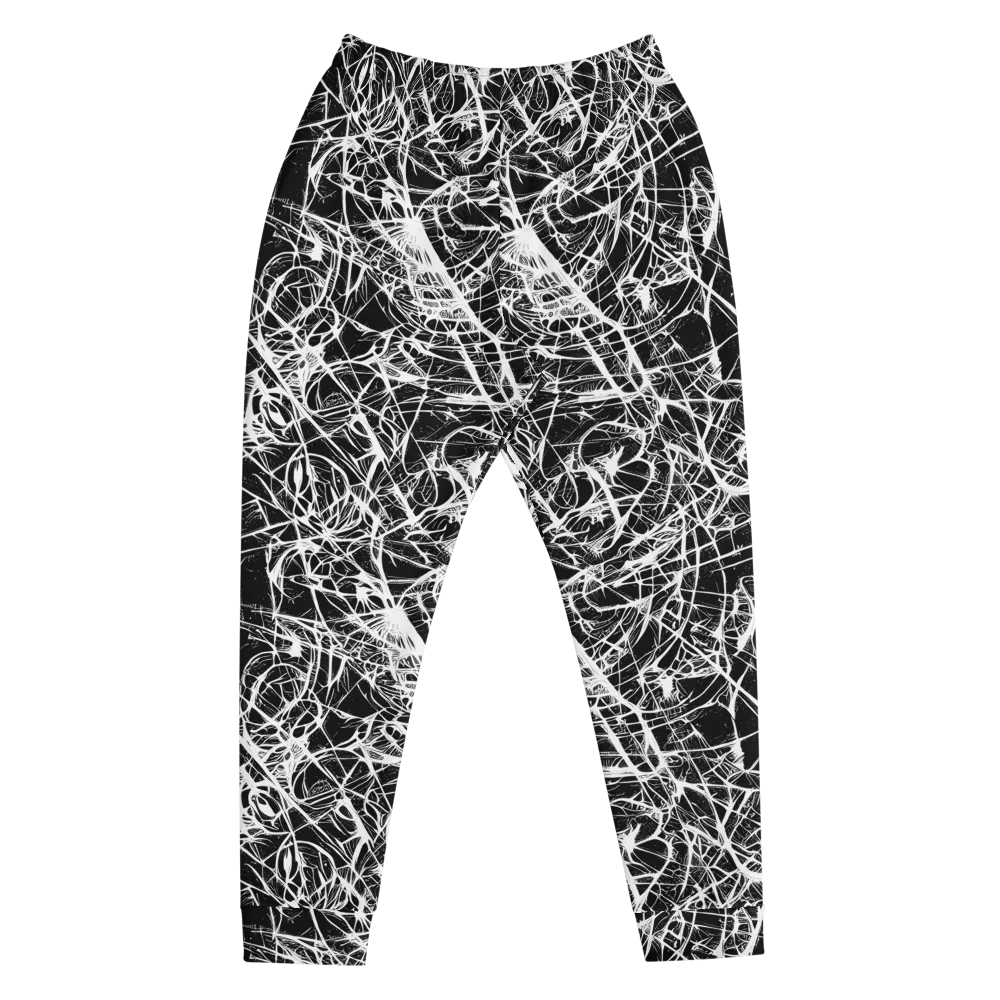 Ink Nervure on Men's Joggers — Front